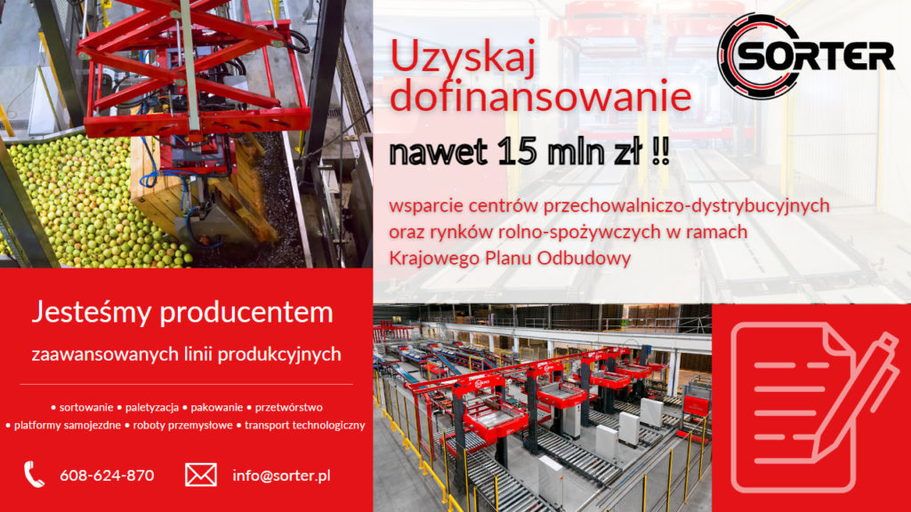 maszyny do sortowania owoców i warzyw sorter